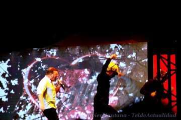 Éxito de Los Morancos en Telde con quejas del público por la desorganización (Foto Francisco Javier Santana)